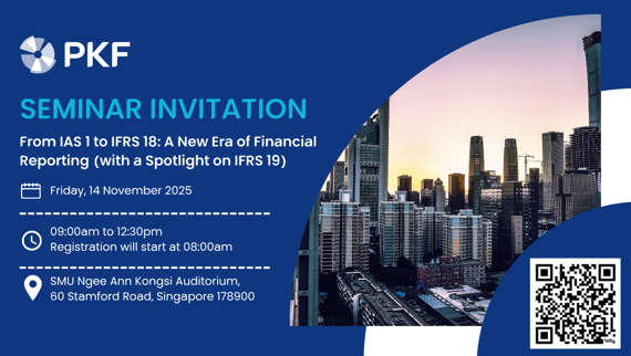 14 Nov 2025 In-Person Event: From IAS 1 to IFRS 18: A New Era of Financial Reporting (with a Spotlight on IFRS 19)
