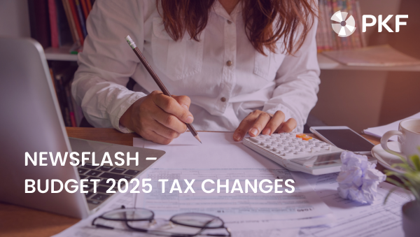 Newsflash - Budget 2025 Tax Changes